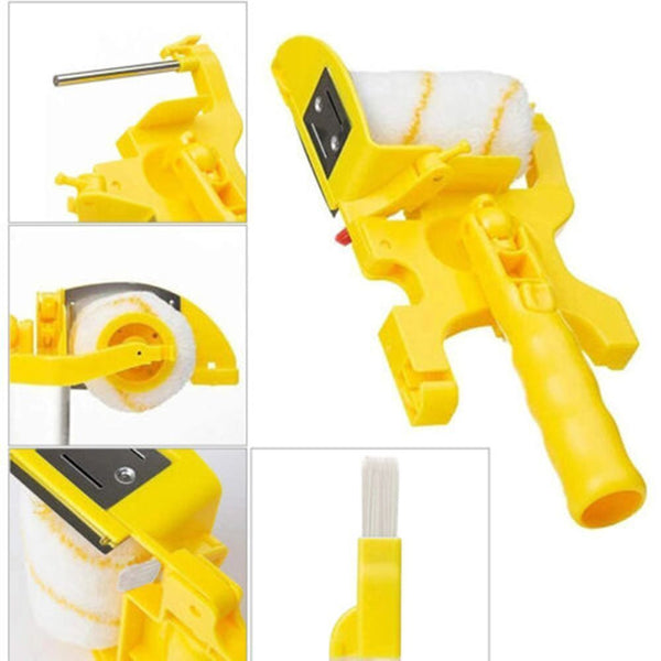 Wall Paint Set Safe Tool Roller Brush Clean-Cut Paint Edger Room Paint Brushes