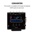 RGBS VGA SCART TO YPBPR Converter Video Adapter Color Brightness Adjustable