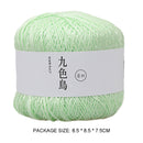 1 Roll Two Strands Soft Cotton Rope DIY Sewing Knitting Craft Twine Thread Co