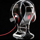 Acrylic Headphone Headset Earphone Stand Holder Hanger P1U6 K1B9 He Q9B8