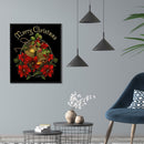 Full Embroidery Christmas Bells 3-Beach 11CT Printed Cross Stitch Cotton Kit