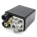 Bar 1/4'' BSP Air Compressor Safety Valve Switch Control Valve Pressure Gauge
