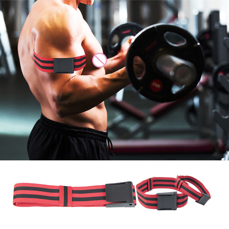2pcs Blood Flow Restriction Bands Training Belts Leg Wraps Muscle Yoga Equipment