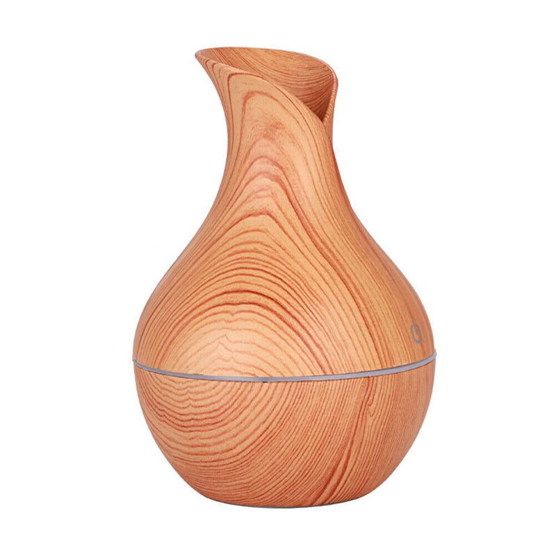 Ultrasonic Humidifier Fashion Bedroom Mini Electric Wood Grain Aroma Humidifier