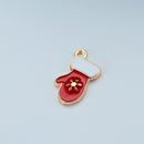 Enamel Alloy Xmas Tree Hanging DIY Craft Christmas Charms Set Bracelet Pendant
