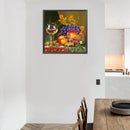 5D Diamond Painting Kit Fruit Flowers Full Round Drill Rhinestone DIY Wall Arts