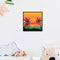 Sea Sunset Drawing Frameless DIY Oil Paint by Numbers Canvas Home Decor Kit
