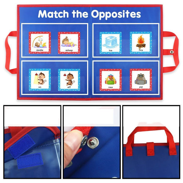 Early Childhood Educational Pocket Mixed Sound Teaching Aids Insert Card