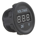 Automobile Motorcycle DC 12V to 24V LED Digital Voltmeter Bule Led