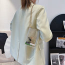 Summer Women Clear Crossbody Bag Female Transparent PVC Portable Handbags Purses