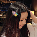5pcs Colorful Sequins Hair Clip BB Hairpin Korean Candy Color Barrettes for G