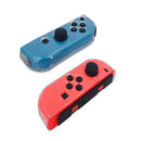 2pcs for Nintendo Game Controller Protective Cases Transparent Clear Crystal Hard Scarf