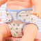 Baby Infants Breathable Soft Cotton Diaper Pants Reusable Nappy (Frog)