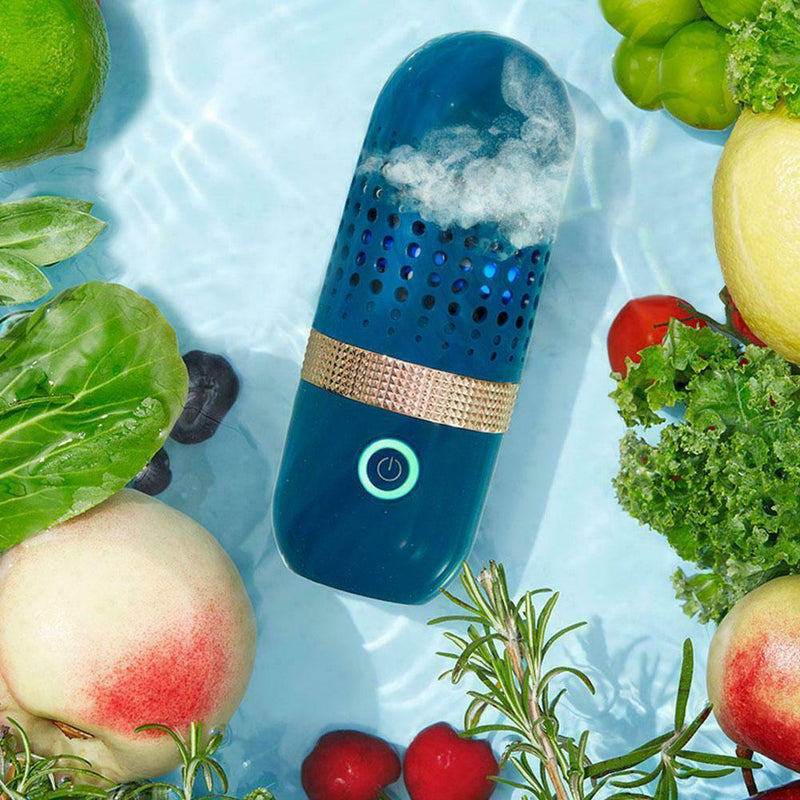 4400mAh Fruit & Vegetable Washer Machine Wireless Sterilization Food