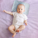 #A Newborns Solid Color Soft Pillow Head Support Cushion Neck Headrest Protectio