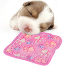 WARM Pet Blanket Touch Soft Warm Dogs Cat  Bed Blanket Mat(Red) (20x20)