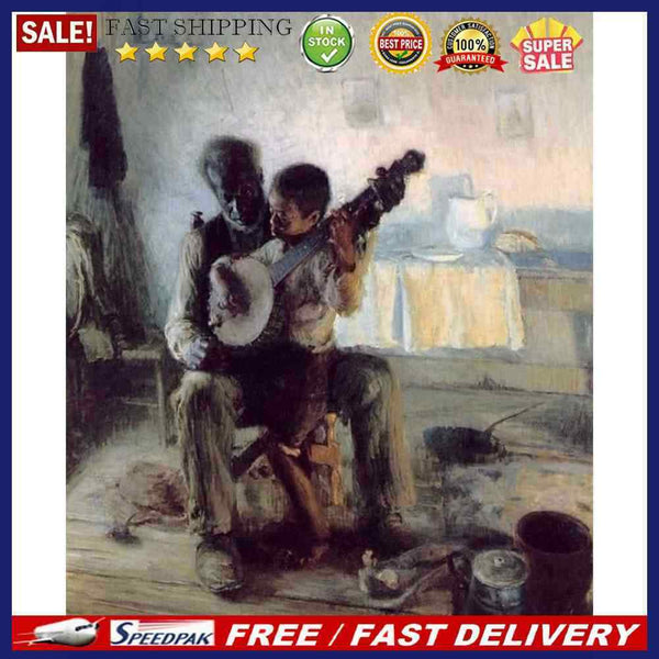 Learn Musical Instrument 40X50cm Oil Paint By Numbers Picture DIY Painting Craft