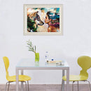 Wolf Girl 5D Diamond Painting Embroidery DIY Cross Stitch Home Decor Gifts?