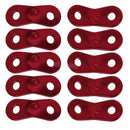 Hiking Guy line Tensioner Knot Hook Rope Buckles Fastener Double holse