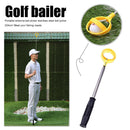 8 Sections Extandable Golf Ball Retriever Picker with Automatic Locking Sco