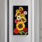 2xDIY Diamond Painting Full Round Drill Sun Flowers Picture of Rhinestone