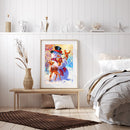 Diamond Painting Snowman Deer Full Round Drill Picture of Rhinestone DIY Dr
