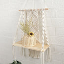 Garden Rope Hanging Basket Cotton Rope Flower Pot Hanging Basket Flower Pot