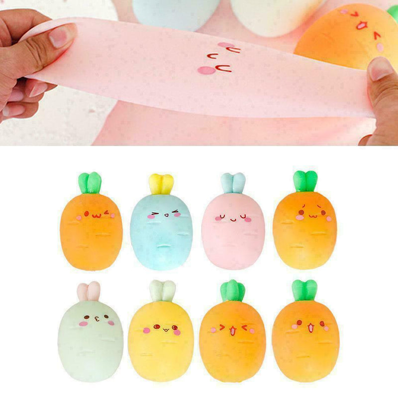 1pc Stress Relief Carrot Modeling Pinch Music Students M7U0 Decompression I8Q7