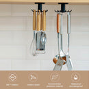 Multi-function 360 Rotate Hooks Kitchen Towel Hanger Retractable Storage Sh