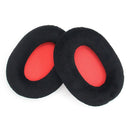 2pcs Flannel Headset Earmuffs for HyperX Cloud Flight/Flight S (Red) Newly