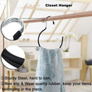 Non-Slip Ties Hanging Hook Metal Scarf Ring Hangers Belt Rack Belt Hanger