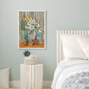 Home Flower Oil Paint By Numbers Kits Canvas Picture DIY Home Decoration Gift