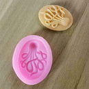 Octopus Silicone Mould Fondant Cake Cupcake Decor Mold N2R5 4.6*3.8*1cm Y9M5