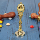 Retro Wax Sealing Stamp Alloy Handle Grip Wedding Post Stamping Decor (C) Newly