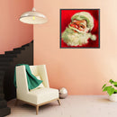Handmade Smile Santa Claus 5D DIY Full Round Drill Drawing Kit Diamond Pain