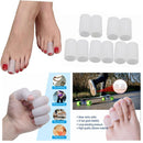 Foot Care Toe Gel Protector Silicone Bandage  Finger Sleeve Tubes Corn Cushion