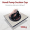 8 Inch Air Pump Suction Cup Large Bearing Capacity for Powerful Heavy-Duty Glass