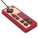 Wired 8 Bit TV Red and White Machine Game Player Handle Gampad Controller Newly