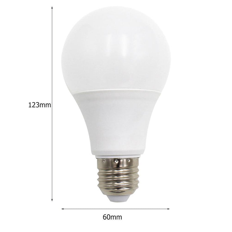 3pcs A65 LED Light Auto OFF/ON Photosensitive 85-265V Bulb(9W)
