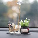 Decoration Auto Accessories Abstract Art Dog Car Interior Decoration Ornaments