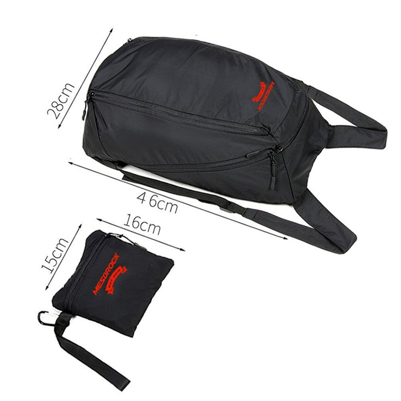 Expandable Portable Equipment Bag Cycling Backpack Motorcycle Helmet Bag