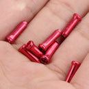 50Pcs Bicycle Brake Shift Lever Internal Cable Tips Aluminum Alloy MTB Bike