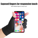 Fitness Women Men Gloves Breathable Two Finer Cuts Fishing Bicycle Bike Glove