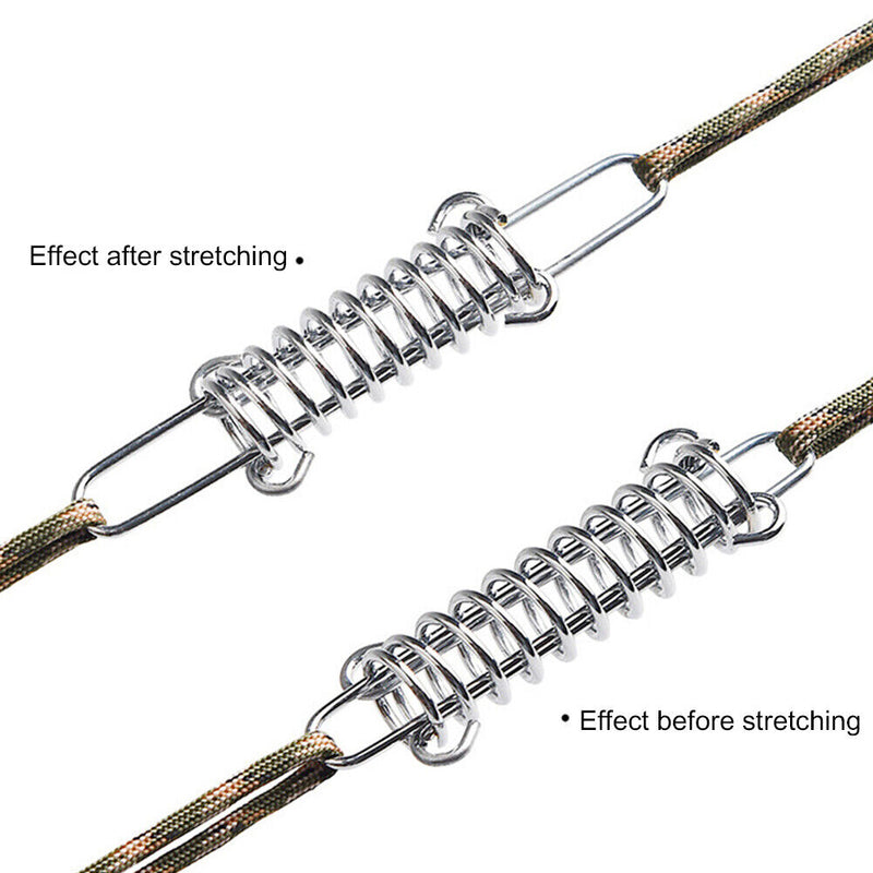 Outdoor Camping Tent Wind Rope Buckle High Strength Aluminium Fix Hook Buck