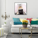 5D DIY Diamond Painting Embroidery Lovely Cats Cross Stitch Craft Needlework Set