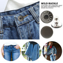 Instant Buttons Pins Jeans Pants Buttons Replacement No Tools No Screw Requ