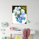 Bouquet on Table Oil Paint By Numbers DIY Acrylic Painting on Canvas Crafts Kit
