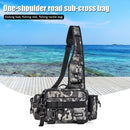 Outdoor Fishing Tackle Bags Fishing Reel Lure Single Shoulder Crossbody Bag