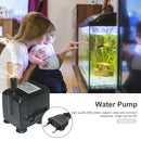 #A 150L/H Submersible Aquarium Ultra-quiet Fish Tank Water Fountain Pump with Pl