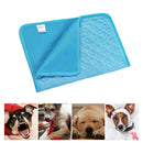 Dog Cooling Mat Cool Pad for Dogs Cats Summer Breathable Blanket Ice Mattress